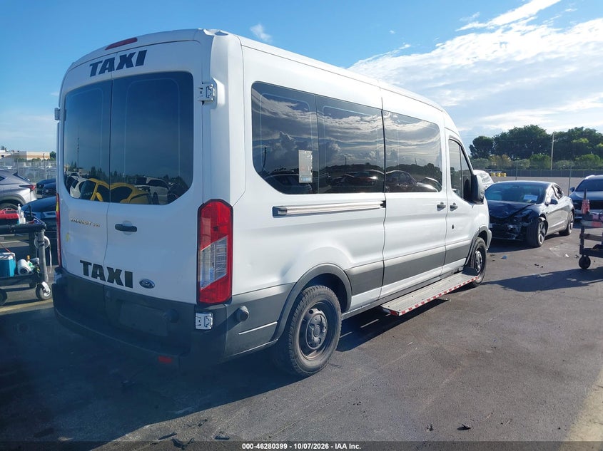 Vin: 1fbzx2cmxhka11816, lot: 46780545, ford transit-350 xl 20174
