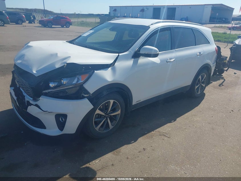 Vin: 5xyphda55kg444853, lot: 46780551, kia sorento 3.3l ex 20192