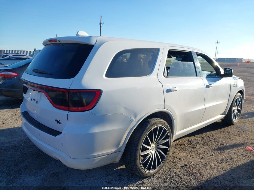 Vin: 1c4sdjct1ec562827, lot: 46780567, dodge durango r/t 20144