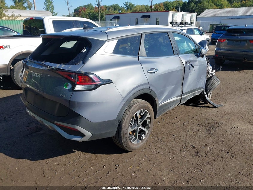 Vin: 5xyk3cdf8rg141776, lot: 46780573, kia sportage ex 20244