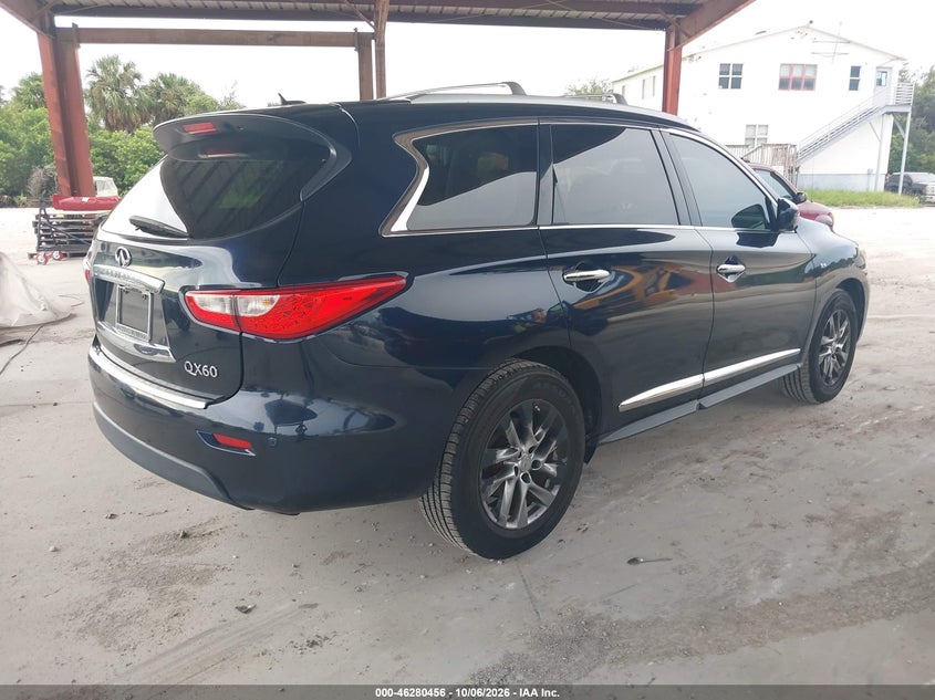 Vin: 5n1alomn4fc549978, lot: 46780602, infiniti qx60 20154