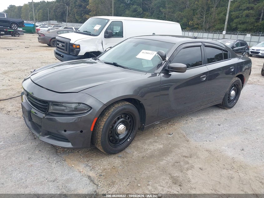 Vin: 2c3cdxkt0lh112013, lot: 46780668, dodge charger police awd 20202