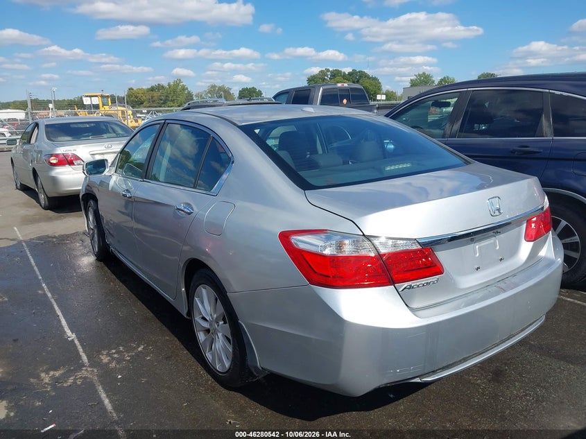 Vin: 1hgcr2f8xfa057743, lot: 46780688, honda accord ex-l 20153