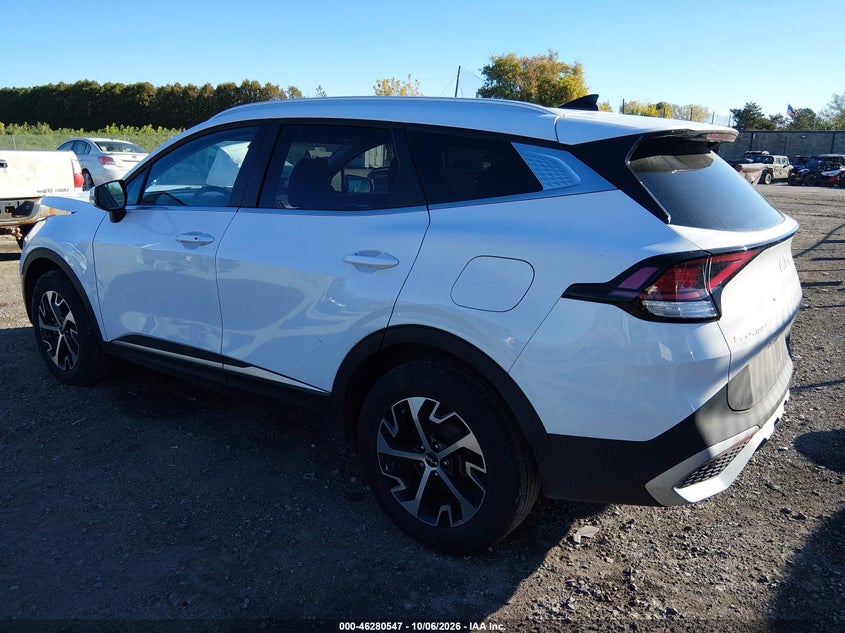 Vin: 5xyk3cdf6rg231489, lot: 46780693, kia sportage ex 20243