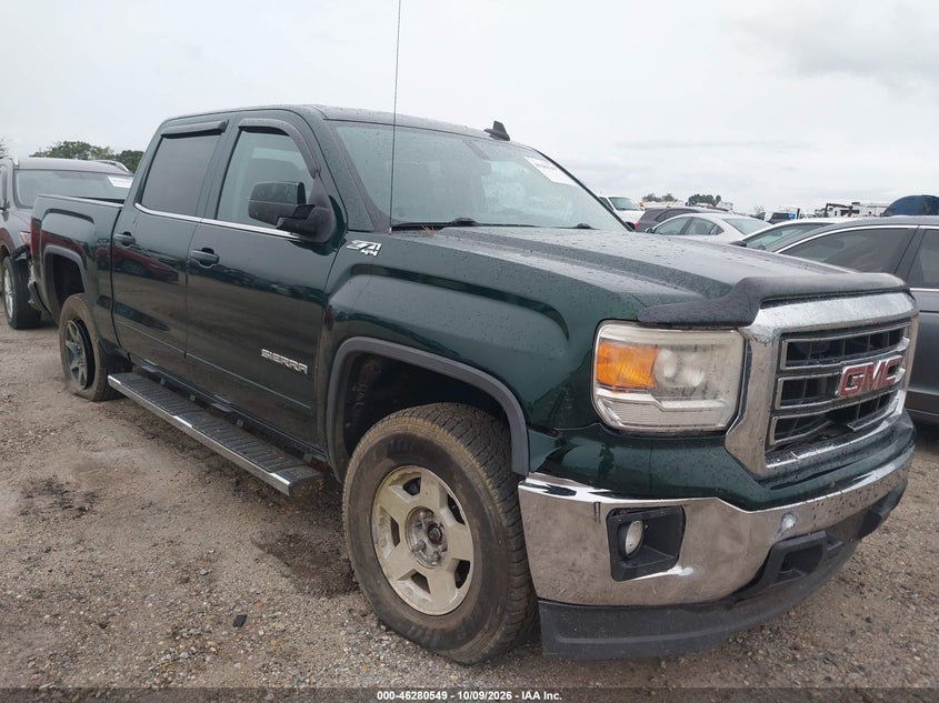 Vin: 3gtu2uec8fg213661, lot: 46780695, gmc sierra 1500 sle 20151