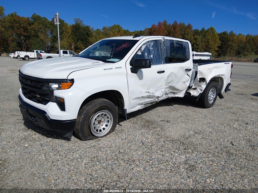 Vin: 3gcpkaek2tg261736, lot: 46780720, chevrolet silverado 1500 4wd  short bed wt/4wd  standard bed wt 20262