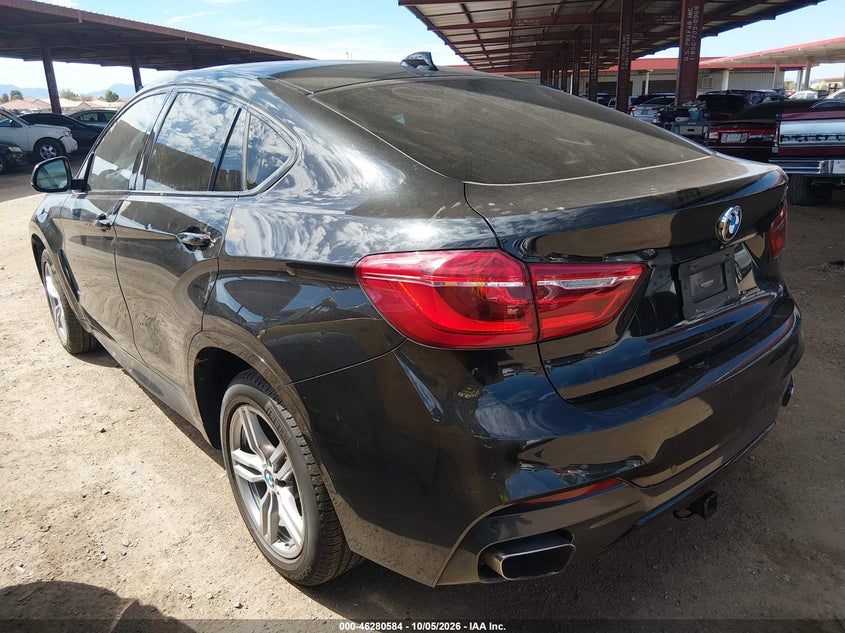 Vin: 5uxku2c5xj0x49842, lot: 46780731, bmw x6 xdrive35i 20183