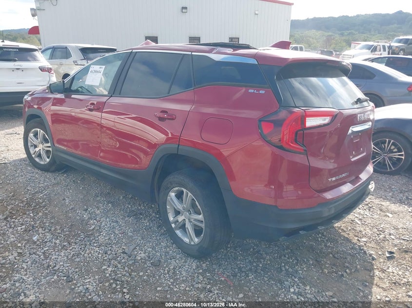 Vin: 3gkalmev3nl114709, lot: 46780750, gmc terrain fwd sle 20223