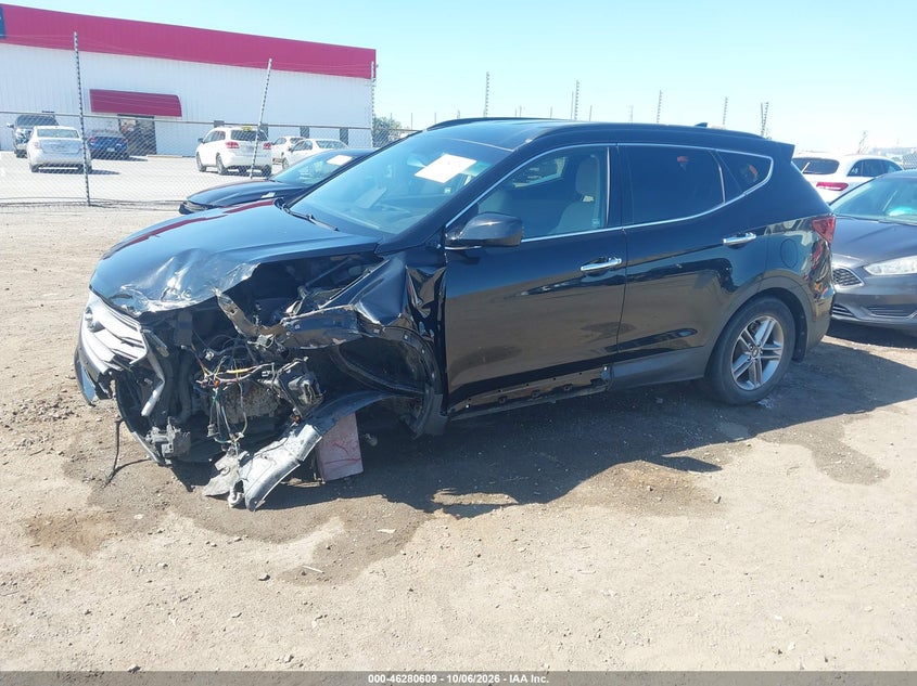 Vin: 5nmzu3lb6hh012904, lot: 46780755, hyundai santa fe sport 2.4l 20172