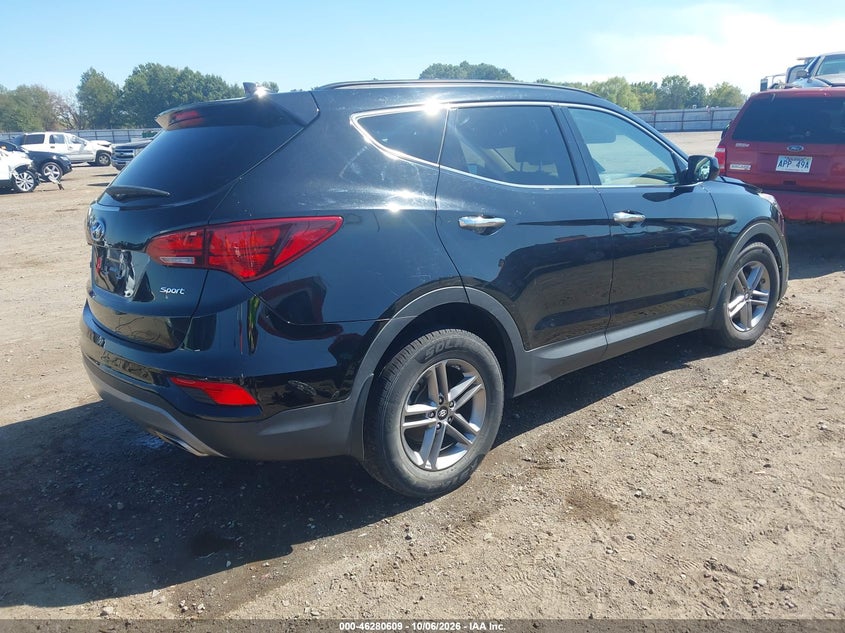Vin: 5nmzu3lb6hh012904, lot: 46780755, hyundai santa fe sport 2.4l 20174