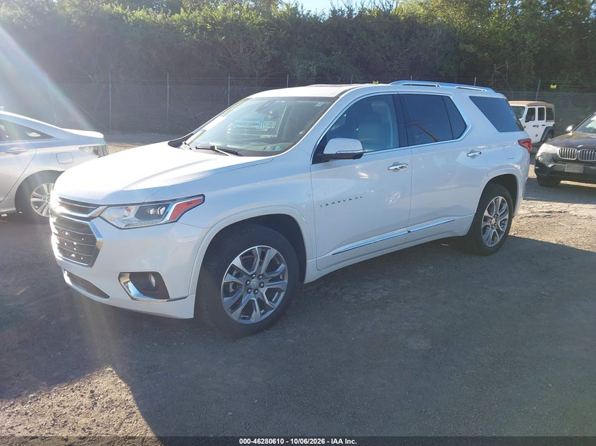 Vin: 1gnevkkw1lj137975, lot: 46780756, chevrolet traverse awd premier 20202