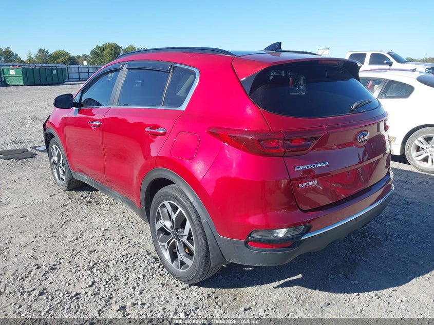 Vin: kndpn3ac3n7958252, lot: 46780758, kia sportage ex 20223