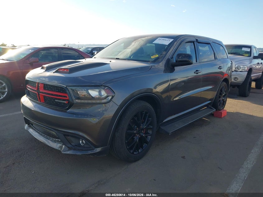 Vin: 1c4rdhag7gc361630, lot: 46780761, dodge durango sxt 20162