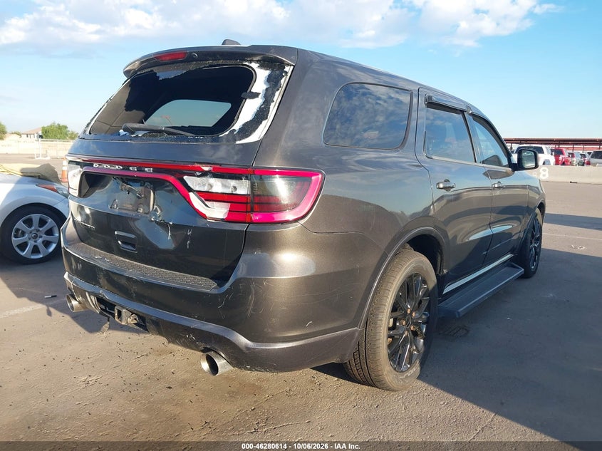 Vin: 1c4rdhag7gc361630, lot: 46780761, dodge durango sxt 20164