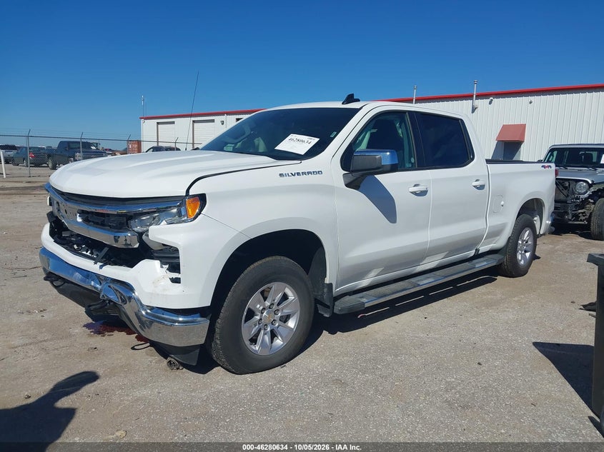 Vin: 1gcukded0tz309546, lot: 46780780, chevrolet silverado 1500 4wd  standard bed lt 20262