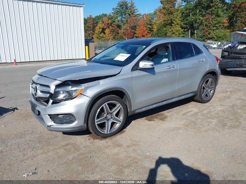 Vin: wdctg4gb5fj138993, lot: 46780799, mercedes-benz gla 250 4matic 20152