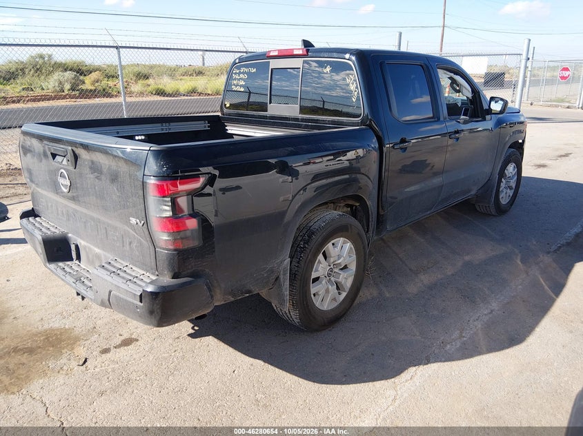 Vin: 1n6ed1ej8nn610284, lot: 46780800, nissan frontier sv 4x2 20224