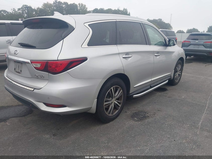 Vin: 5n1dl0mn4hc555764, lot: 46780823, infiniti qx60 20174