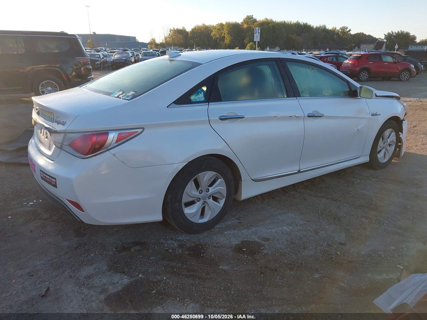 Vin: kmhec4a42da064848, lot: 46780845, hyundai sonata hybrid 20134