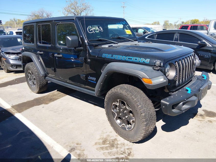 Vin: 1c4jjxr64mw765653, lot: 46780915, jeep wrangler 4xe unlimited rubicon 4x4 2021 img_1