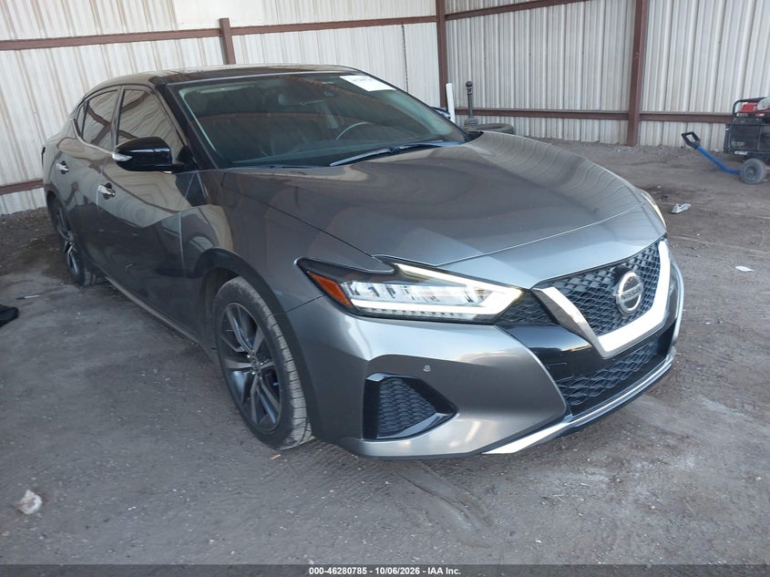 Vin: 1n4aa6dv8lc371829, lot: 46780931, nissan maxima sl xtronic cvt 20201
