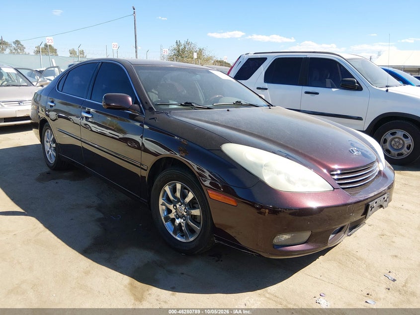 2003 Lexus Es 300, Left Side, IAAI, VIN JTHBF30G330146935