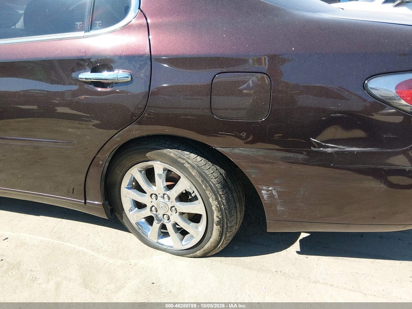 LEXUS ES 300 2003 VIN JTHBF30G330146935