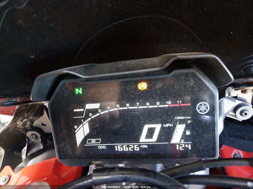 2023 Yamaha Yzfr7 VIN: JYARM38EXPA008734 Lot: 46280807