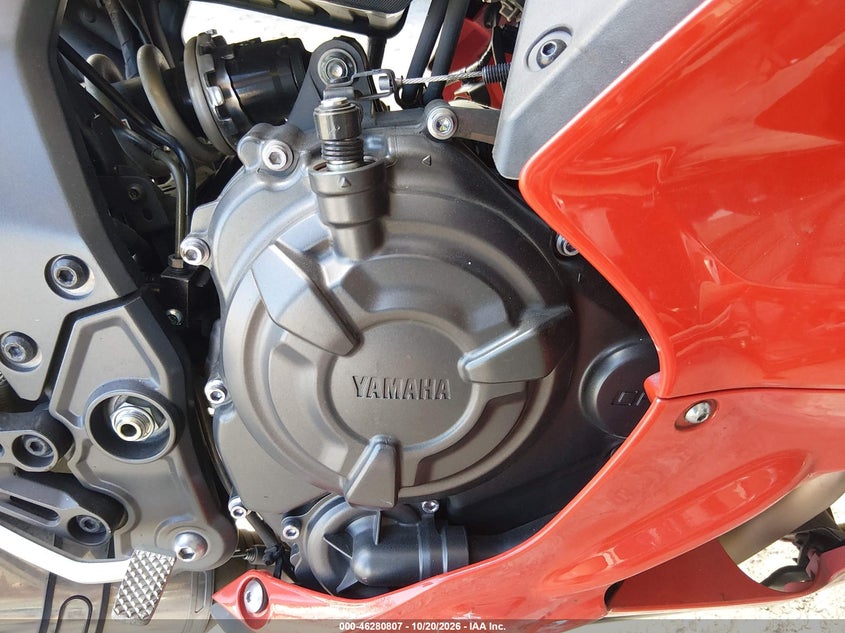 2023 Yamaha Yzfr7 VIN: JYARM38EXPA008734 Lot: 46280807