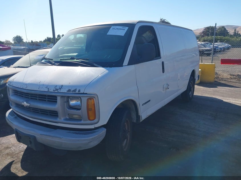 CHEVROLET EXPRESS G2500 1999 VIN 1GCGG25R8X1011815