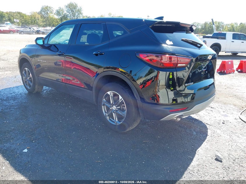 Vin: 3gnkbcr44ss157625, lot: 46780959, chevrolet blazer fwd 2lt 20253