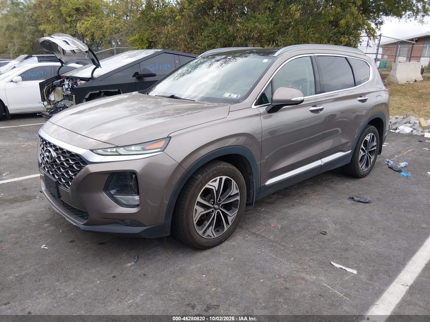Vin: 5nms5caa4kh023206, lot: 46780966, hyundai santa fe ultimate 2.0t 20192