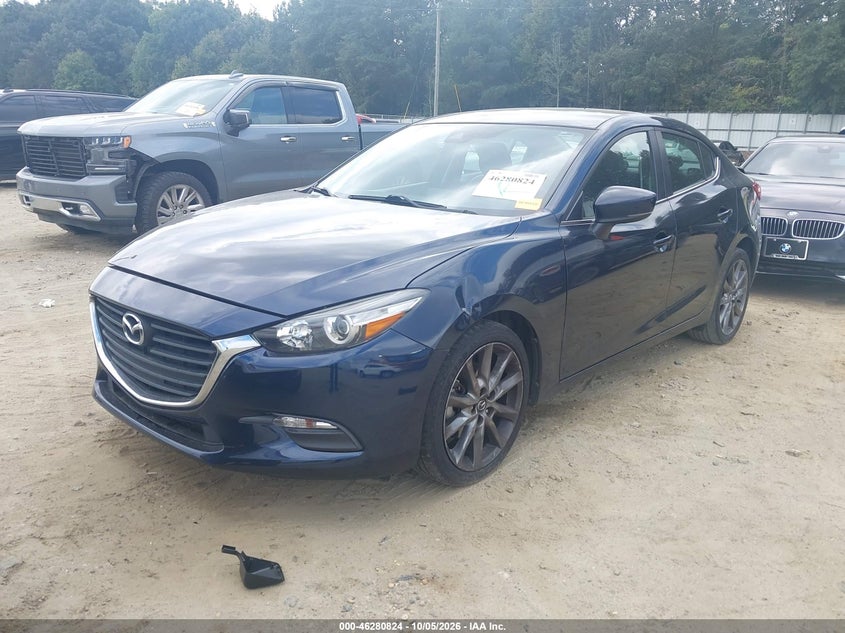 Vin: 3mzbn1v38jm218315, lot: 46780970, mazda mazda3 touring 20182