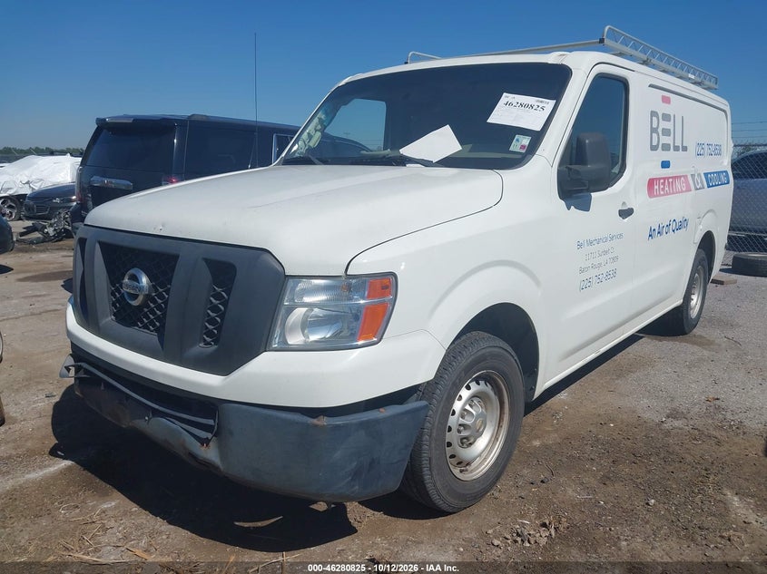 Vin: 1n6bf0ky8gn810321, lot: 46780971, nissan nv cargo nv2500 hd s v6 20162