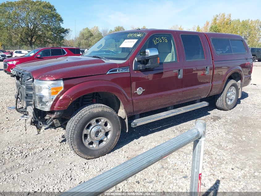 FORD F-250 2012 VIN 1FT7W2BT1CEA80982