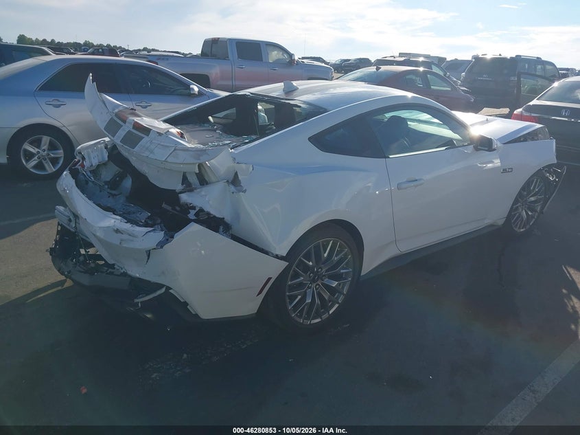Vin: 1fa6p8cf0r5421405, lot: 46780999, ford mustang gt premium fastback 20244
