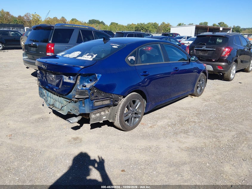 Vin: 3kpf34ad1me347800, lot: 46781002, kia forte gt-line 20214