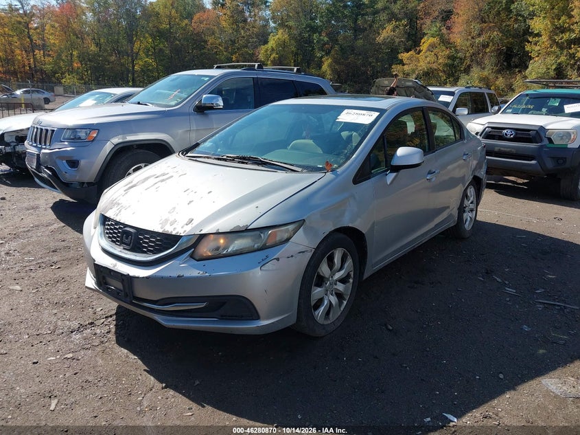 2014 Honda Civic Ex, Unknown, IAAI, VIN 2HGFB2F81EH542774 — photo 2