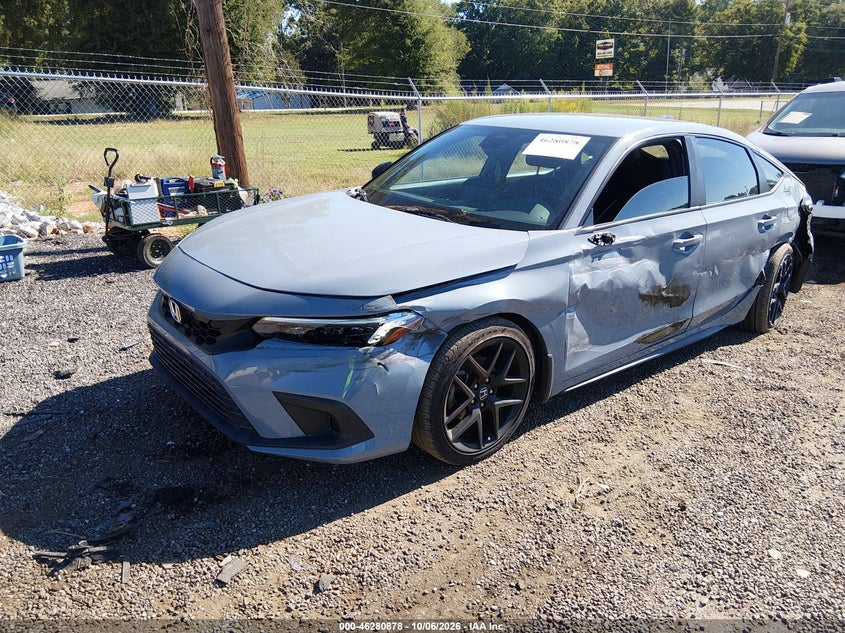 Vin: 19xfl2h87re015686, lot: 46781024, honda civic sport 20242