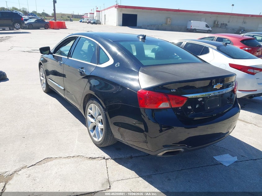 Vin: 1g1145s34hu160280, lot: 46781027, chevrolet impala 2lz 20173