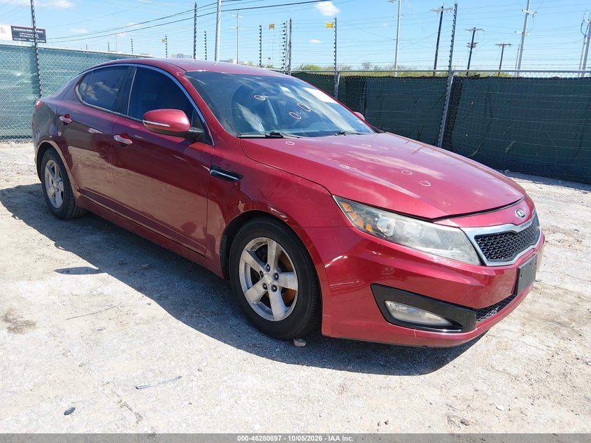 Vin: 5xxgn4a70dg143604, lot: 46781043, kia optima ex 20131