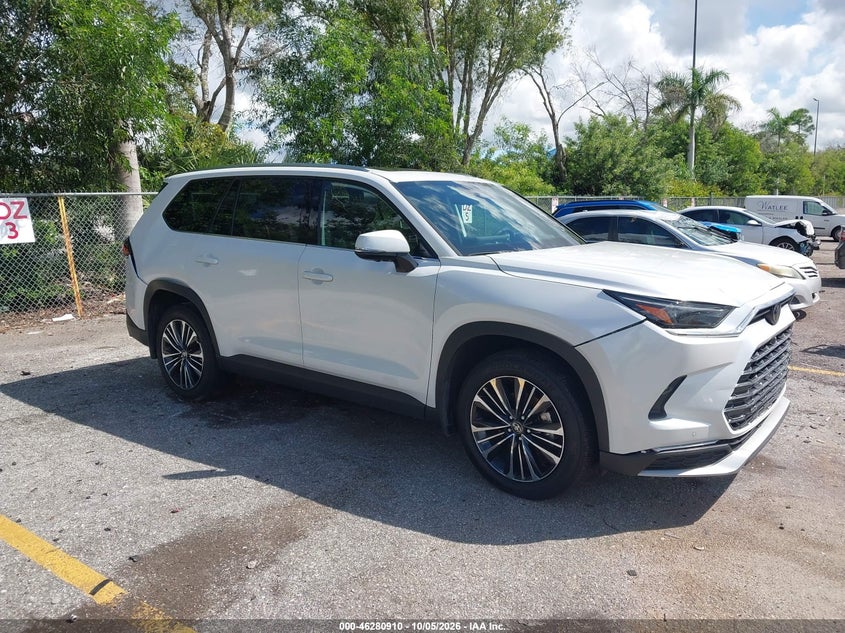 Vin: 5tdadab56ts041256, lot: 46781056, toyota grand highlander hybrid max platinum 20261