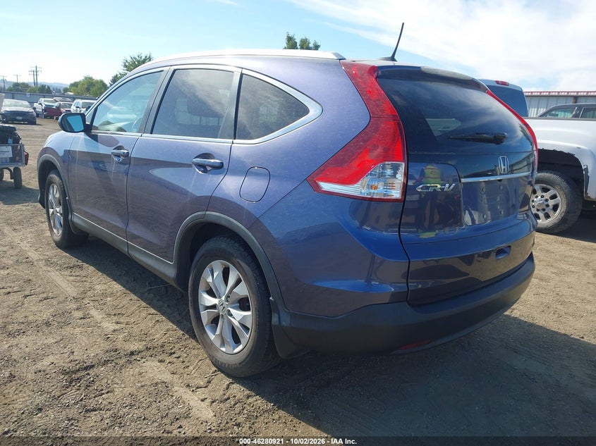 Vin: 2hkrm4h79eh665705, lot: 46781067, honda cr-v ex-l 20143