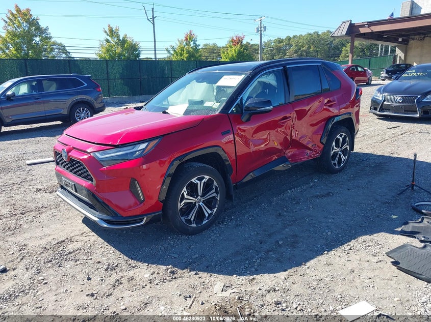 Vin: jtmeb3fv1nd076542, lot: 46781069, toyota rav4 prime xse 20222