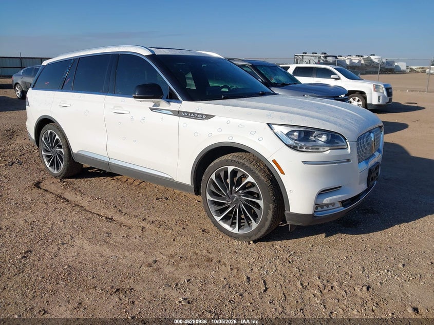 Vin: 5lm5j7xc3mgl13884, lot: 46781082, lincoln aviator reserve 20211
