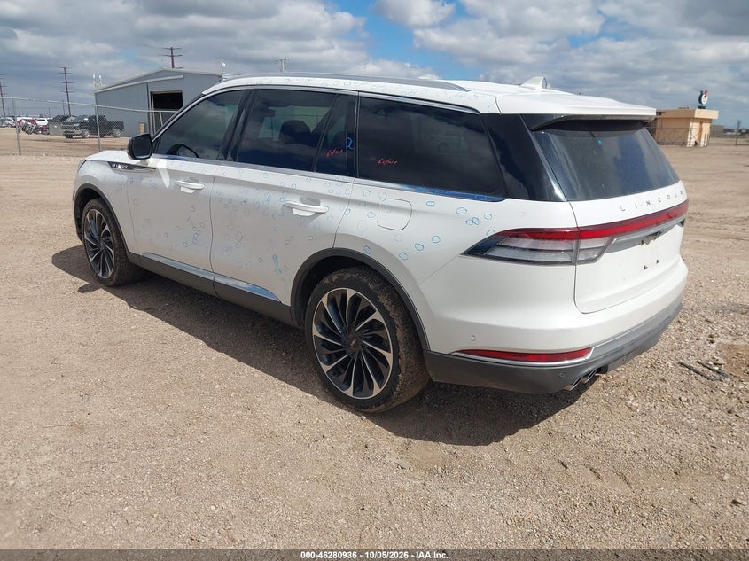 Vin: 5lm5j7xc3mgl13884, lot: 46781082, lincoln aviator reserve 20213