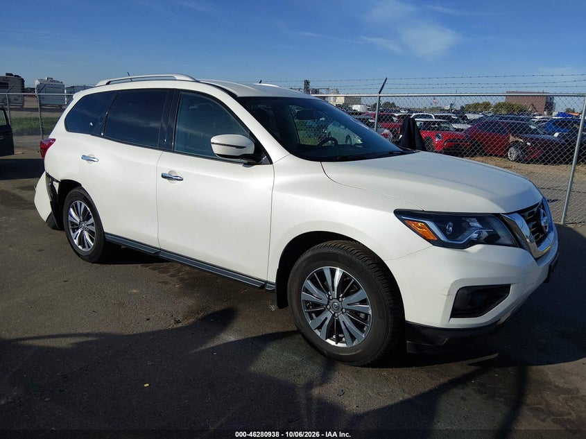 Vin: 5n1dr2mm7hc670408, lot: 46781084, nissan pathfinder sv 20171