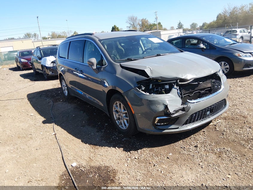 Vin: 2c4rc1bg3nr218381, lot: 46781091, chrysler pacifica touring l 2022 img_1