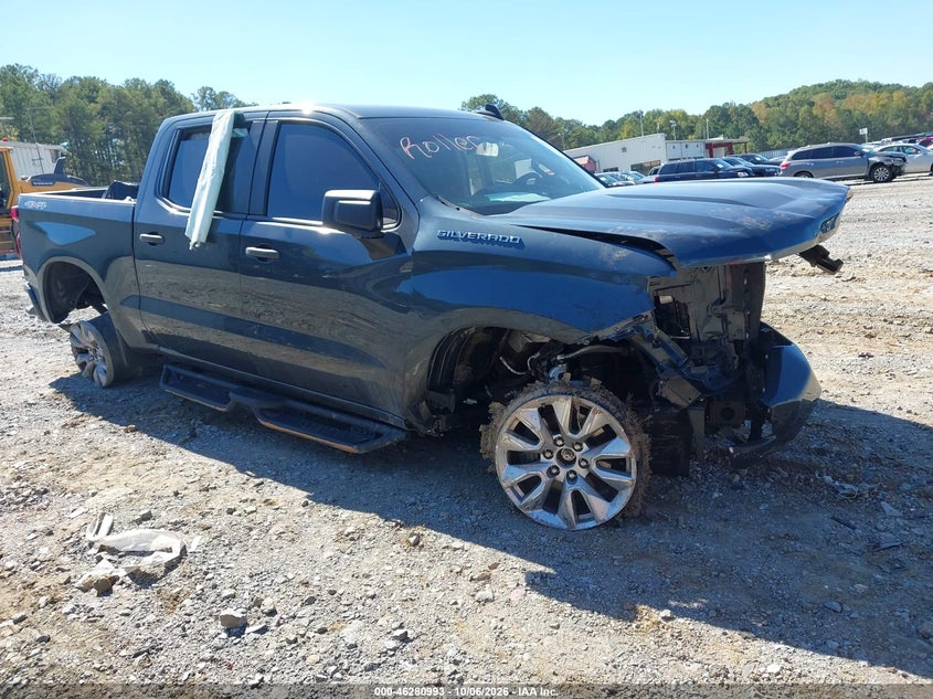 Vin: 1gcpybek9mz264980, lot: 46781139, chevrolet silverado 1500 4wd  short bed custom 2021 img_1