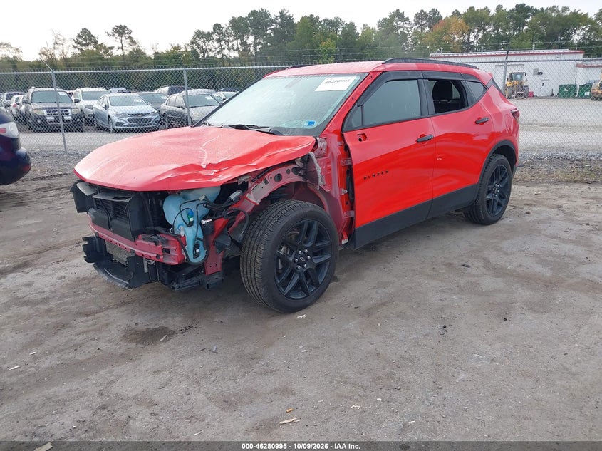 Vin: 3gnkbhrs7ks606033, lot: 46781141, chevrolet blazer 20192